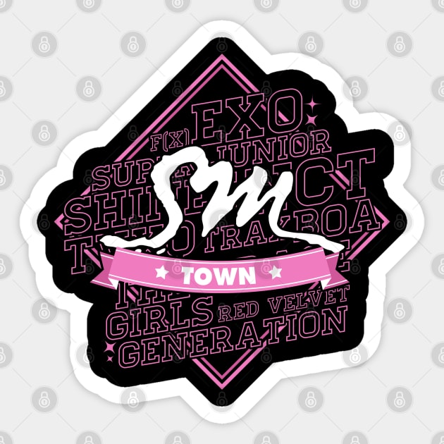 SM Town Sticker by skeletonvenus